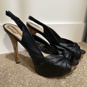 Aldo 40 black heels - like new - barely worn